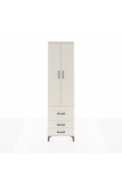 Arges Dolap 4 Raflı 3 Çekmeceli 2 Kapaklı 60x30x221 Aytaşı-Aytaşı