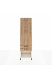 Arges Dolap 2 Raflı 2 Çekmeceli Tek Askılı 60x30x221 Aytaşı-Çam