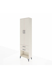Arges Dolap 4 Raflı 2 Çekmeceli 2 Kapaklı 60x30x221 Aytaşı-Aytaşı