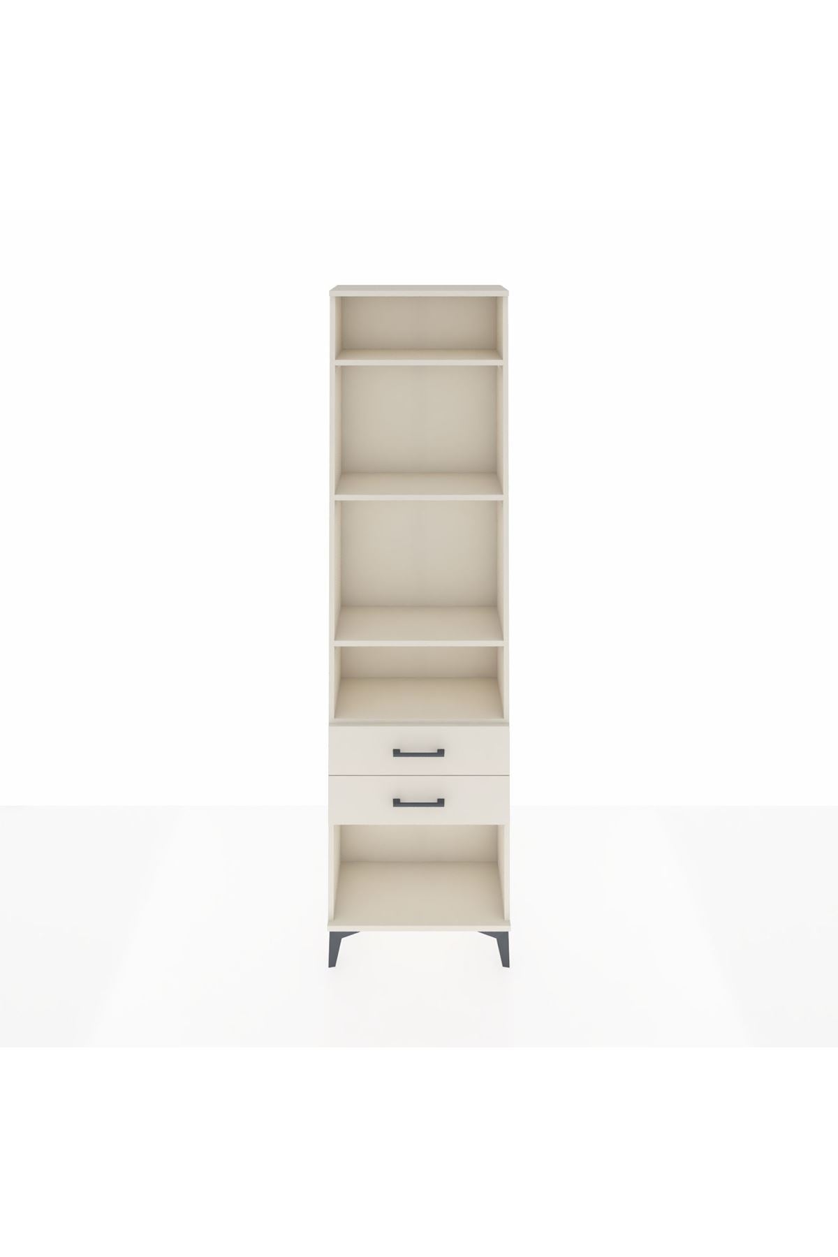 Arges Dolap 4 Raflı 2 Çekmeceli 60x30x221 Aytaşı-Aytaşı