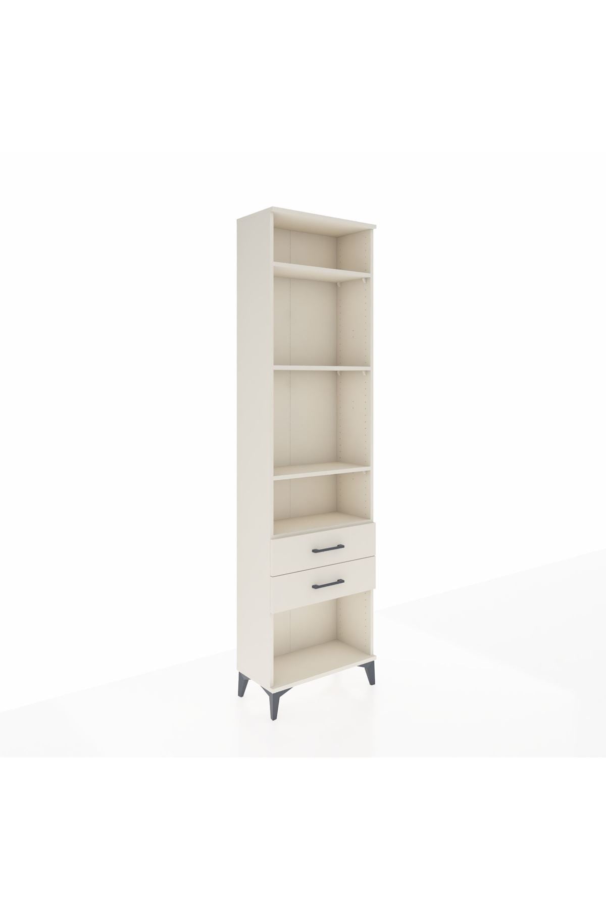 Arges Dolap 4 Raflı 2 Çekmeceli 60x30x221 Aytaşı-Aytaşı