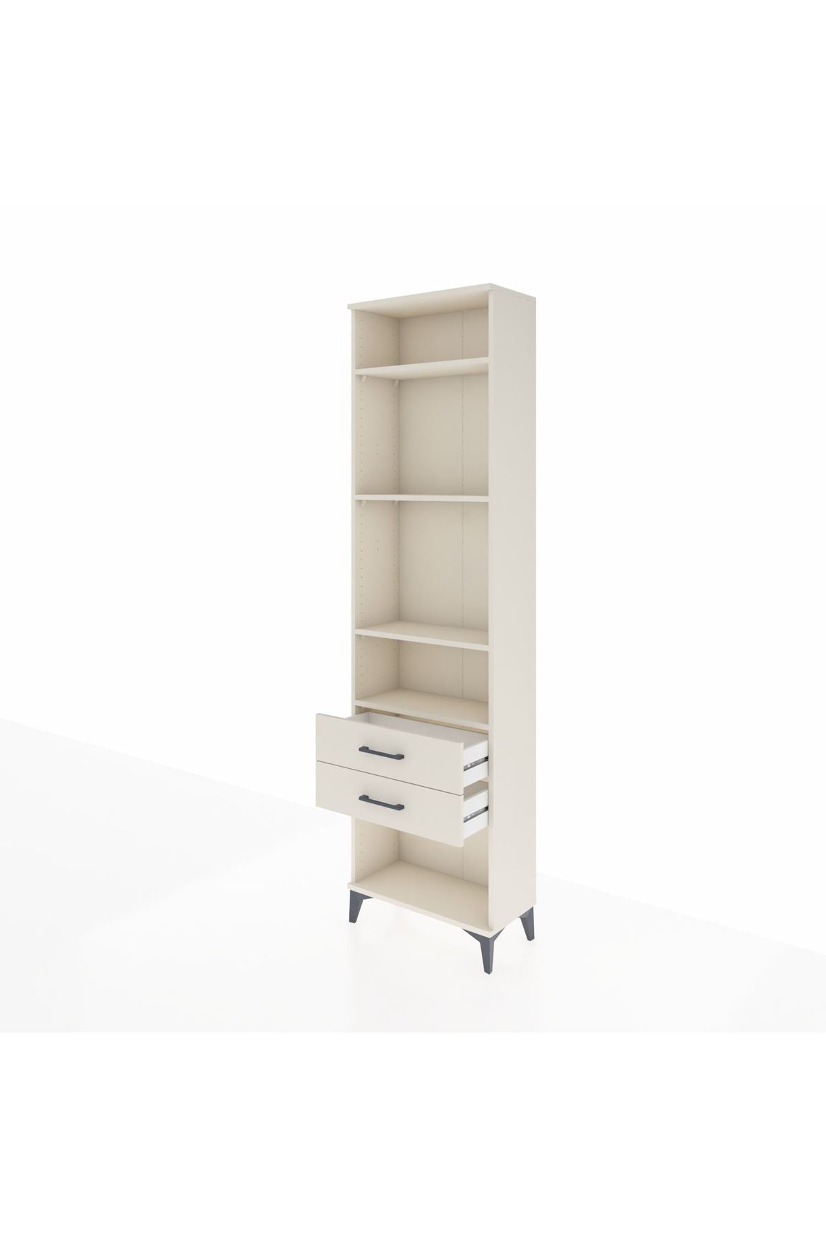 Arges Dolap 4 Raflı 2 Çekmeceli 60x30x221 Aytaşı-Aytaşı