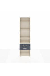 Arges Dolap 4 Raflı 2 Çekmeceli 60x30x221 Aytaşı-Antrasit