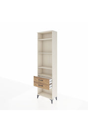 Arges Dolap 4 Raflı 2 Çekmeceli 60x30x221 Aytaşı-Çam