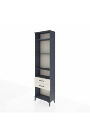 Arges Dolap 4 Raflı 2 Çekmeceli 60x30x221 Antrasit-Aytaşı