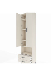 Arges Dolap 5 Raflı 2 Çekmeceli 2 Kapaklı 60x30x221 Aytaşı-Aytaşı