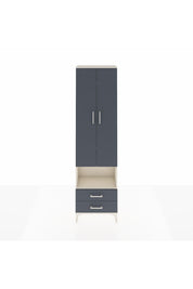 Arges Dolap 5 Raflı 2 Çekmeceli 2 Kapaklı 60x30x221 Aytaşı-Antrasit