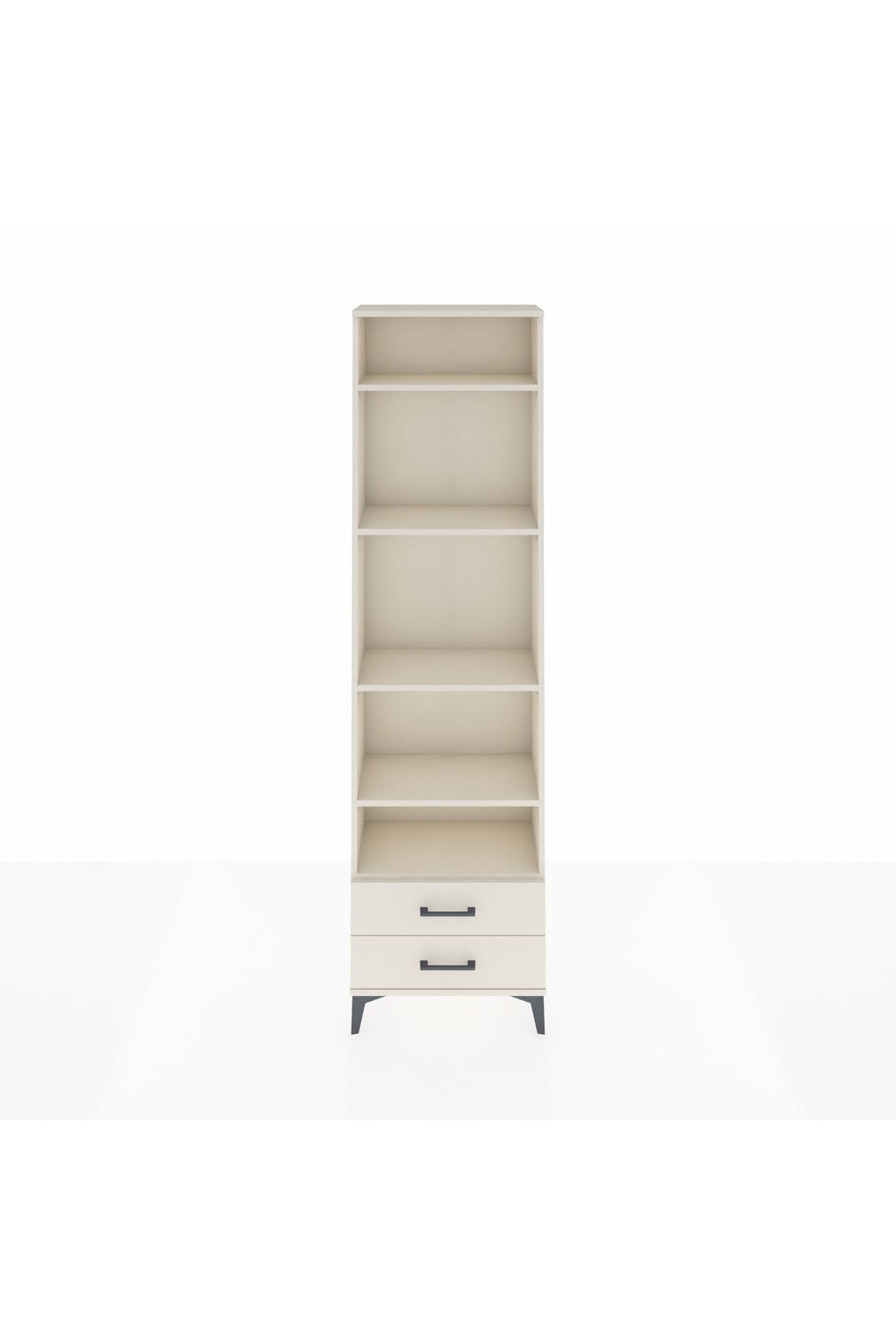 Arges Dolap 5 Raflı 2 Çekmeceli 60x30x221 Aytaşı-Aytaşı