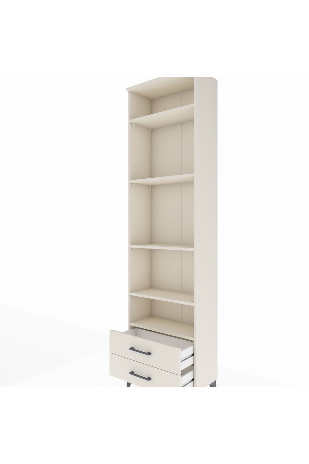 Arges Dolap 5 Raflı 2 Çekmeceli 60x30x221 Aytaşı-Aytaşı