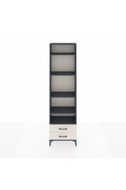 Arges Dolap 5 Raflı 2 Çekmeceli 60x30x221 Antrasit-Aytaşı