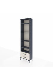 Arges Dolap 5 Raflı 2 Çekmeceli 60x30x221 Antrasit-Aytaşı