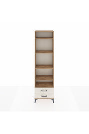 Arges Dolap 5 Raflı 2 Çekmeceli 60x30x221 Çam-Aytaşı