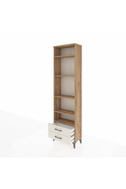Arges Dolap 5 Raflı 2 Çekmeceli 60x30x221 Çam-Aytaşı