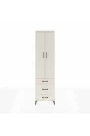 Arges Dolap 2 Raflı 3 Çekmeceli Tek Askılı 60x30x221 Aytaşı-Aytaşı