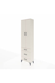 Arges Dolap 2 Raflı 3 Çekmeceli Tek Askılı 60x30x221 Aytaşı-Aytaşı