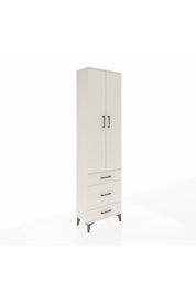 Arges Dolap 4 Raflı 3 Çekmeceli 2 Kapaklı 60x30x221 - S29M047V1A