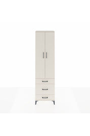 Arges Dolap 4 Raflı 3 Çekmeceli 2 Kapaklı 60x30x221 Aytaşı-Aytaşı