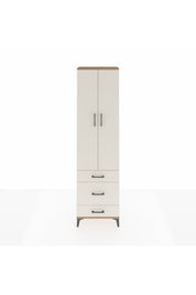 Arges Dolap 4 Raflı 3 Çekmeceli 2 Kapaklı 60x30x221 - S29M047V7A