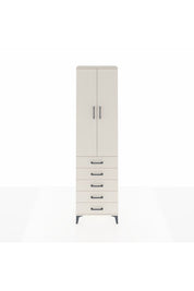 Arges Dolap 2 Raflı 5 Çekmeceli Tek Askılı 60x30x221 Aytaşı-Aytaşı