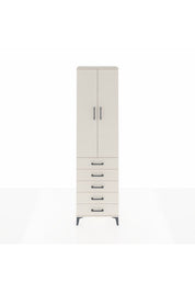 Arges Dolap 3 Raflı 5 Çekmeceli 2 Kapaklı 60x30x221 Aytaşı-Aytaşı