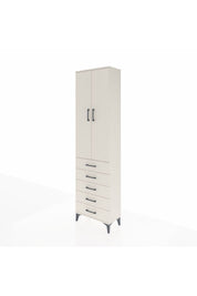 Arges Dolap 3 Raflı 5 Çekmeceli 2 Kapaklı 60x30x221 Aytaşı-Aytaşı