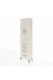 Arges Dolap 2 Raflı 4 Çekmeceli Tek Askılı 60x30x221 Aytaşı-Aytaşı