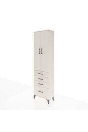 Arges Dolap 3 Raflı 4 Çekmeceli 2 Kapaklı 60x30x221 Aytaşı-Aytaşı