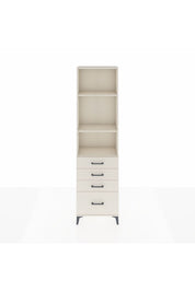 Arges Dolap 3 Raflı 4 Çekmeceli 60x30x221 Aytaşı-Aytaşı