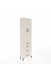 Arges Dolap 2 Raflı 4 Çekmeceli Tek Askılı 60x30x221 Aytaşı-Aytaşı