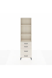 Arges Dolap 3 Raflı 4 Çekmeceli 60x30x221 Aytaşı-Aytaşı