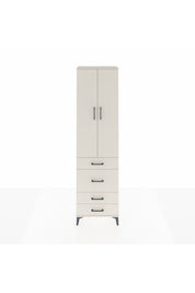 Arges Dolap 2 Raflı 4 Çekmeceli Tek Askılı 60x30x221 Aytaşı-Aytaşı