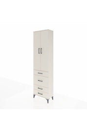 Arges Dolap 2 Raflı 4 Çekmeceli Tek Askılı 60x30x221 Aytaşı-Aytaşı