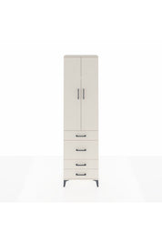 Arges Dolap 3 Raflı 4 Çekmeceli 2 Kapaklı 60x30x221 Aytaşı-Aytaşı