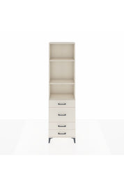 Arges Dolap 3 Raflı 4 Çekmeceli 60x30x221 Aytaşı-Aytaşı