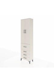 Arges Dolap 2 Raflı 4 Çekmeceli Tek Askılı 60x30x221 Aytaşı-Aytaşı
