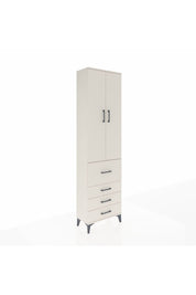 Arges Dolap 3 Raflı 4 Çekmeceli 2 Kapaklı 60x30x221 Aytaşı-Aytaşı