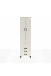 Arges Dolap 3 Raflı 4 Çekmeceli 2 Kapaklı 60x30x221 Aytaşı-Aytaşı