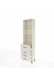 Arges Dolap 3 Raflı 4 Çekmeceli 60x30x221 Aytaşı-Aytaşı