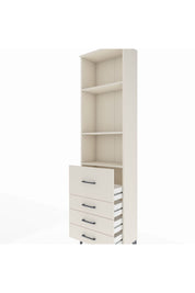 Arges Dolap 3 Raflı 4 Çekmeceli 60x30x221 Aytaşı-Aytaşı