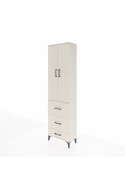 Arges Dolap 3 Raflı 3 Çekmeceli 2 Kapaklı 60x30x221 Aytaşı-Aytaşı