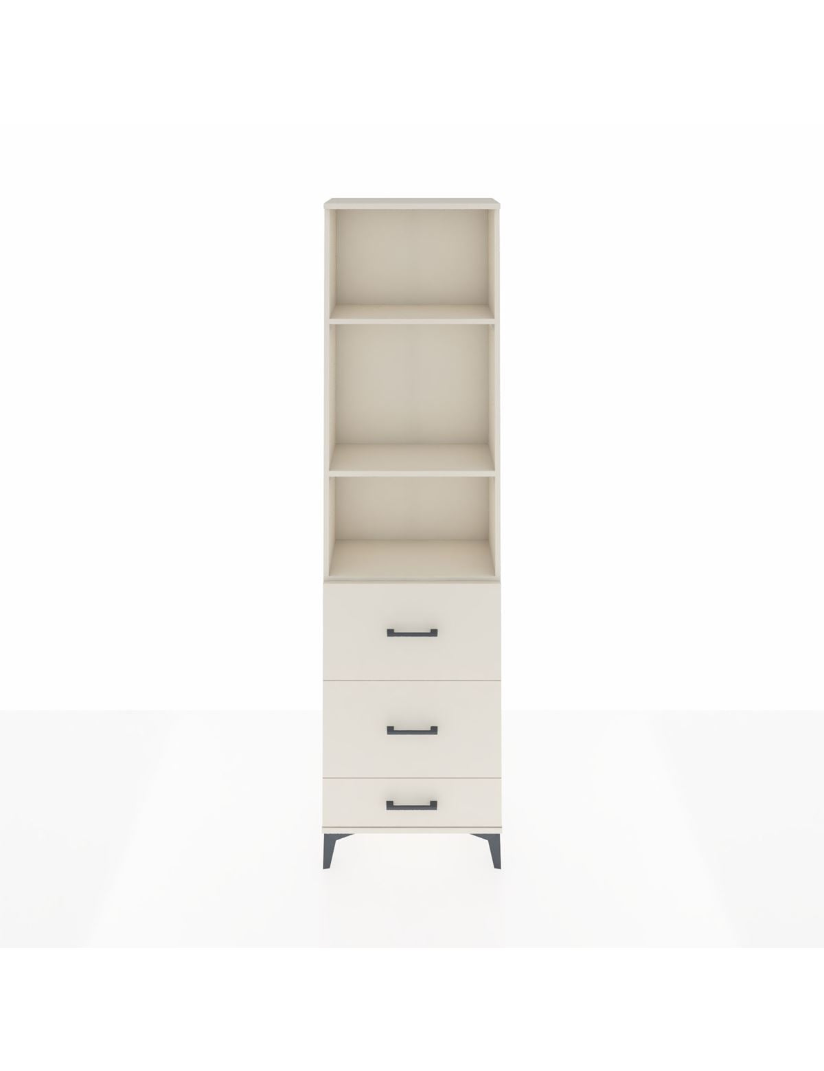 Arges Dolap 3 Raflı 3 Çekmeceli 60x30x221 Aytaşı-Aytaşı