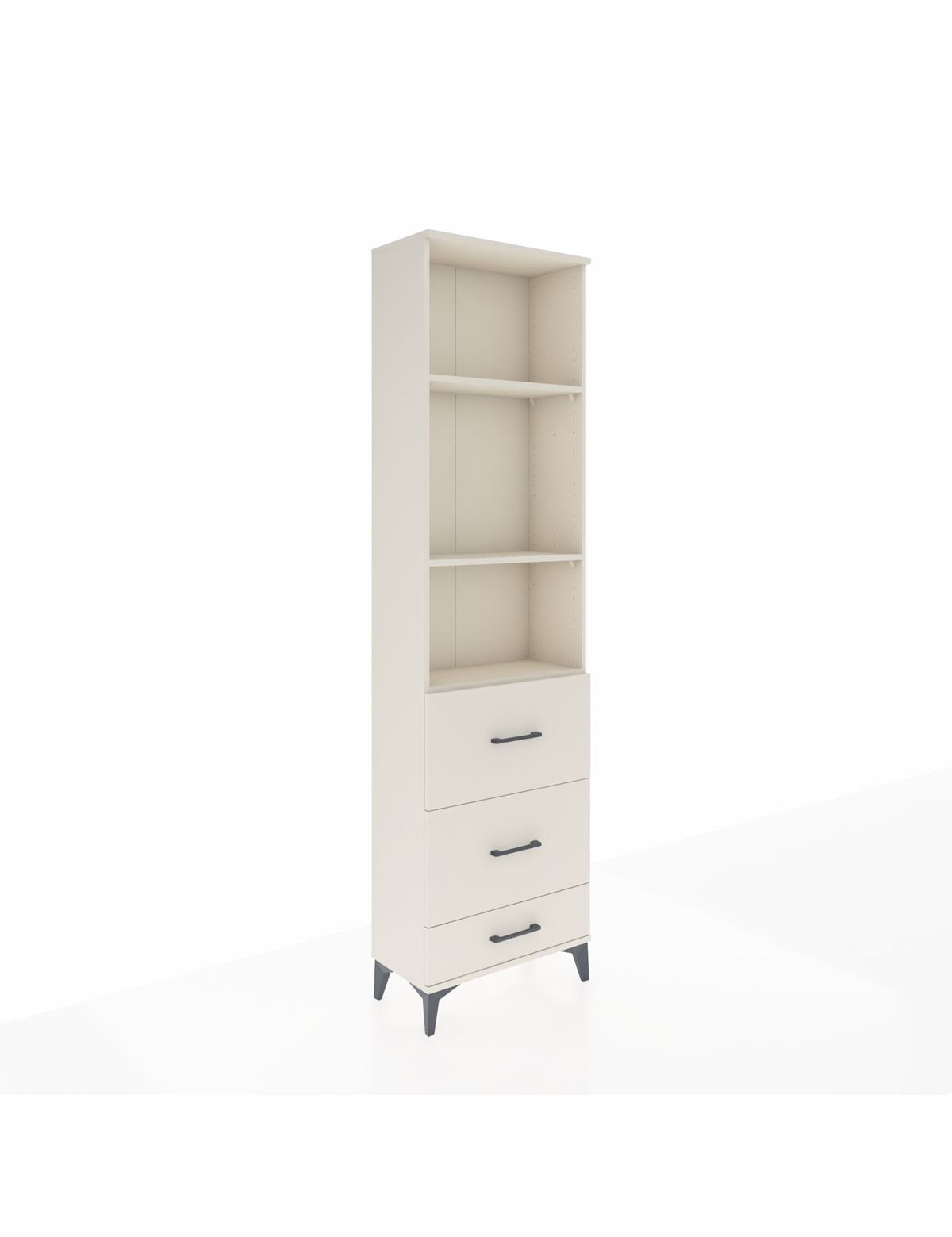 Arges Dolap 3 Raflı 3 Çekmeceli 60x30x221 Aytaşı-Aytaşı