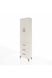 Arges Dolap 3 Raflı 3 Çekmeceli 2 Kapaklı 60x30x221 Aytaşı-Aytaşı