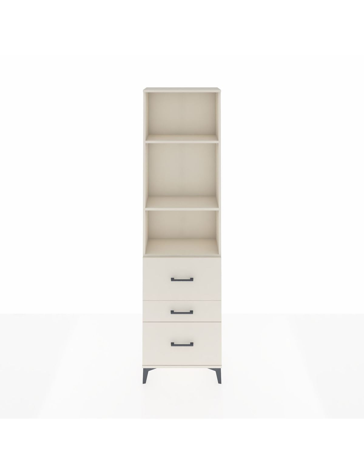 Arges Dolap 3 Raflı 3 Çekmeceli 60x30x221 Aytaşı-Aytaşı