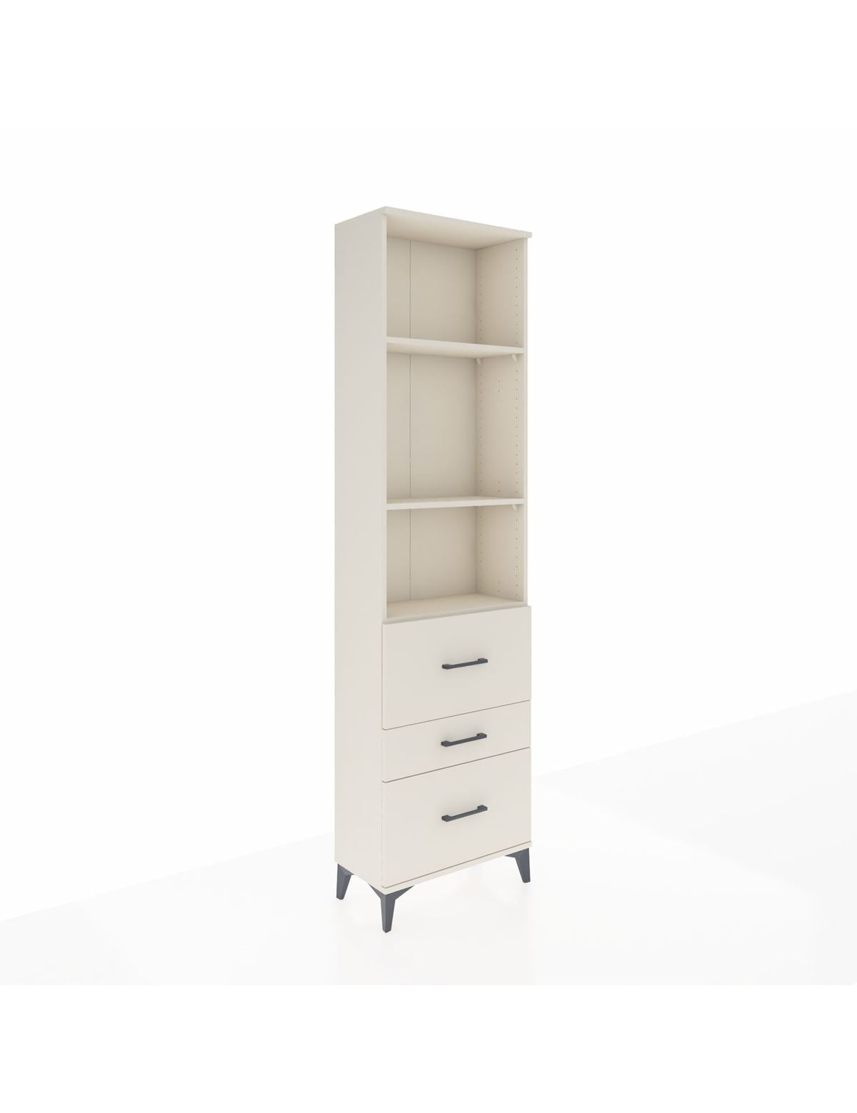 Arges Dolap 3 Raflı 3 Çekmeceli 60x30x221 Aytaşı-Aytaşı