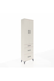 Arges Dolap 3 Raflı 3 Çekmeceli 2 Kapaklı 60x30x221 Aytaşı-Aytaşı
