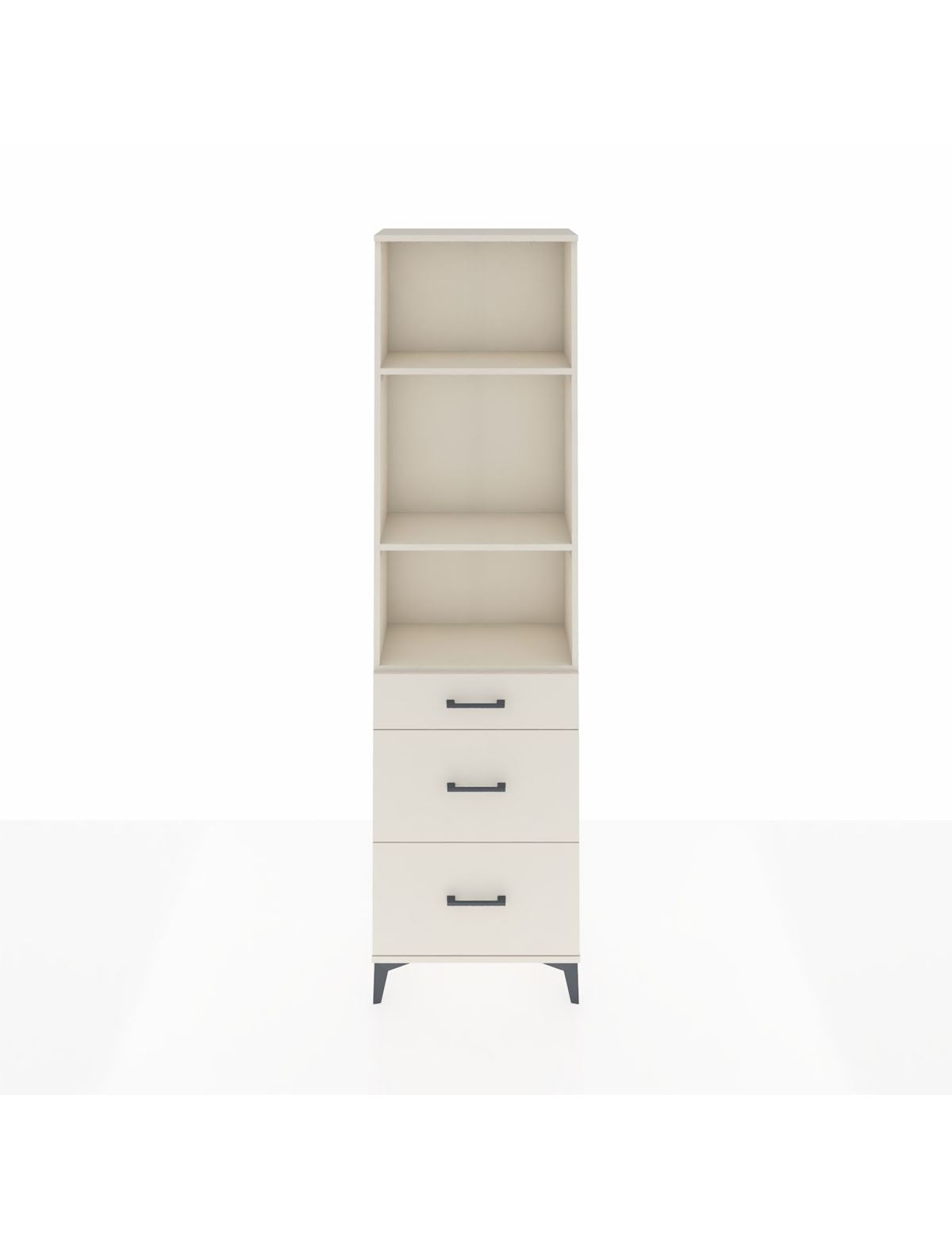 Arges Dolap 3 Raflı 3 Çekmeceli 60x30x221 Aytaşı-Aytaşı