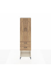 Arges Dolap 3 Raflı 2 Çekmeceli 2 Kapaklı 60x30x221 Aytaşı-Çam