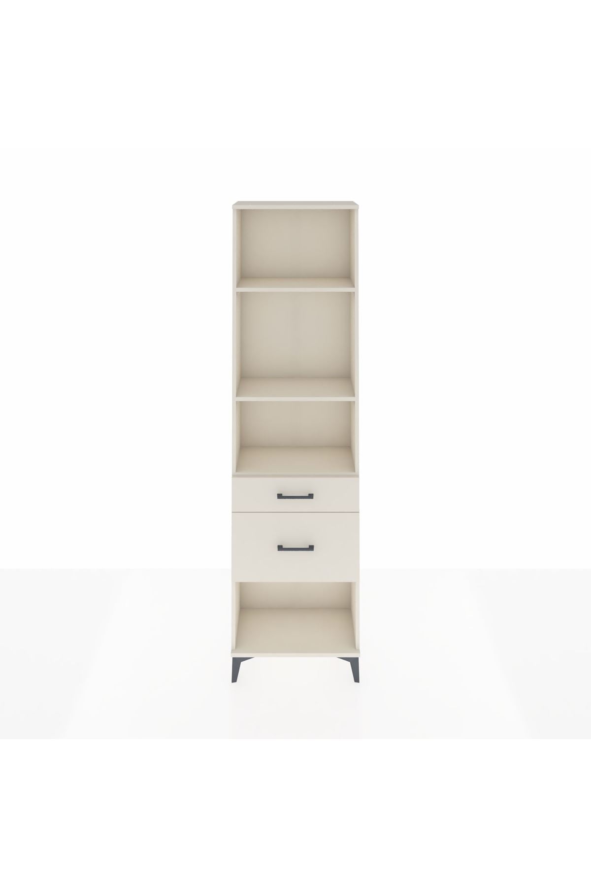 Arges Dolap 3 Raflı 2 Çekmeceli 60x30x221 Aytaşı-Aytaşı