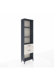 Arges Dolap 3 Raflı 2 Çekmeceli 60x30x221 Antrasit-Aytaşı